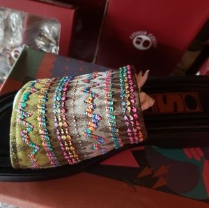 Vintage Art Effects Sole Inspired Sandals